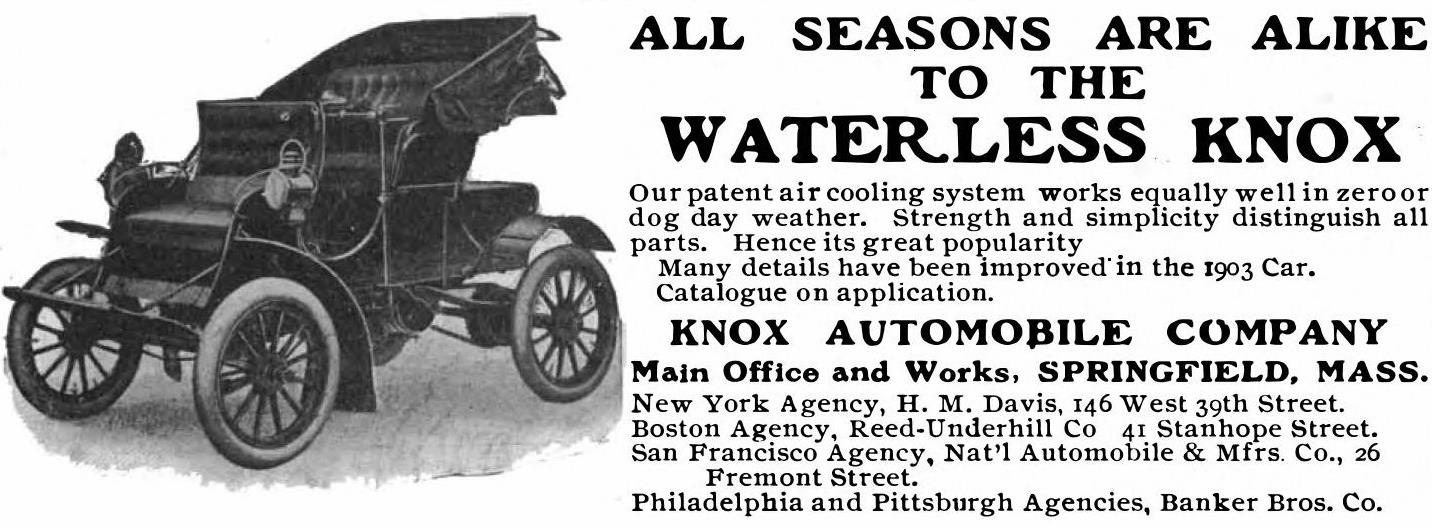 Werbung Knox 1903