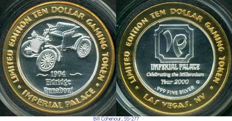 1904 Eldredge Runabout coins